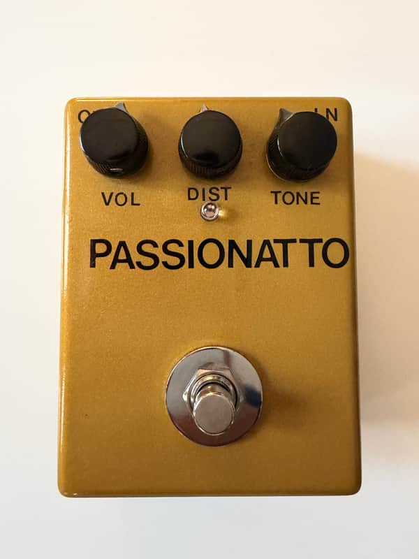HUMAN GEAR　PASSIONATTO Human Gear 🎸 Pédale Passionatto – Distorsion / Overdrive boutique