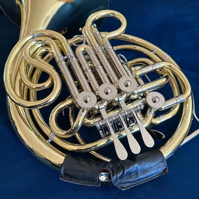 Yamaha YHR-668 Double French Horn with Case Early 90s image 5