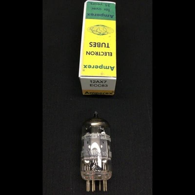 AMPEREX Holland 12AX7 ECC83 UFO Getter Vintage Premium VACUUM TUBE 9.9515 image 1