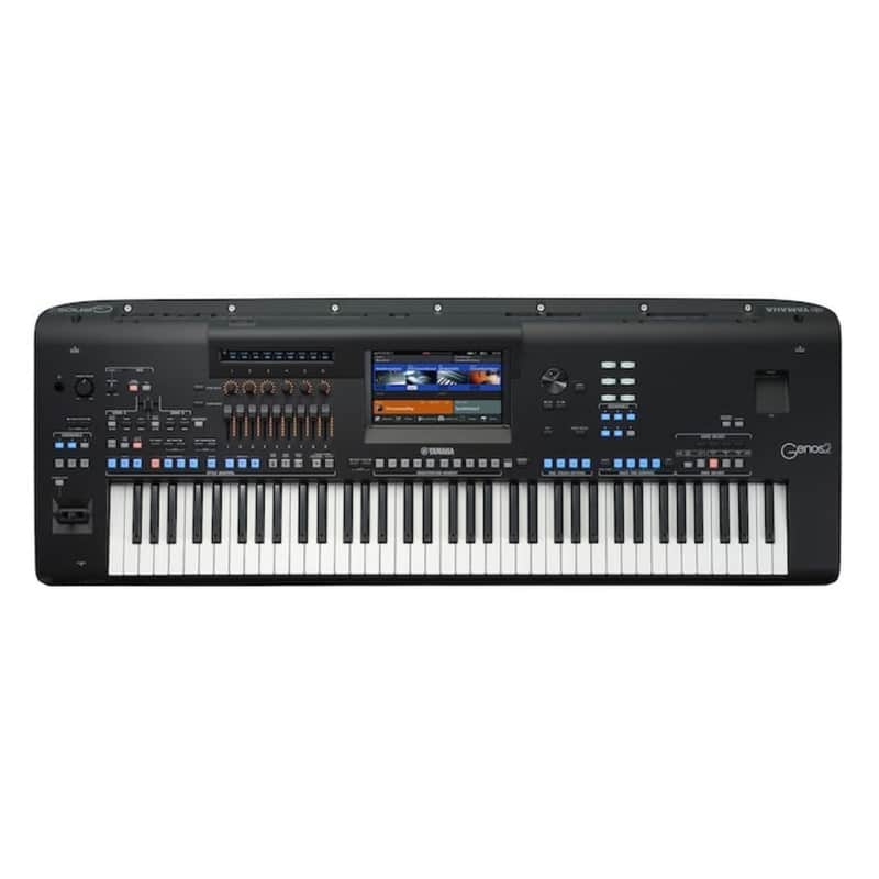 Yamaha Genos2 Flagship Arranger Workstation with Style Dynamics, Vocal Harmony 2, and Live Control Surface (Black) image 1