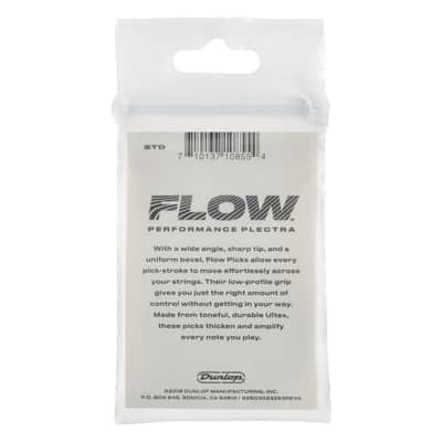 Dunlop 549 Flow Standard Pick 0,73 mm - Set of Picks image 2