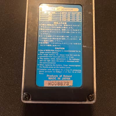 Boss DD-3 Digital Delay Made in Japan 1990 Long Chip image 3