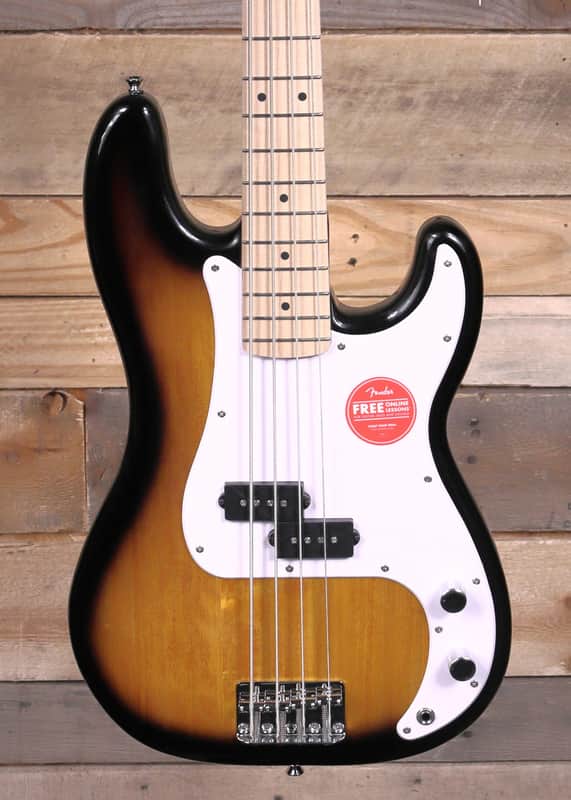 Squier Sonic 4-String Precision Bass 2-Color Sunburst image 1