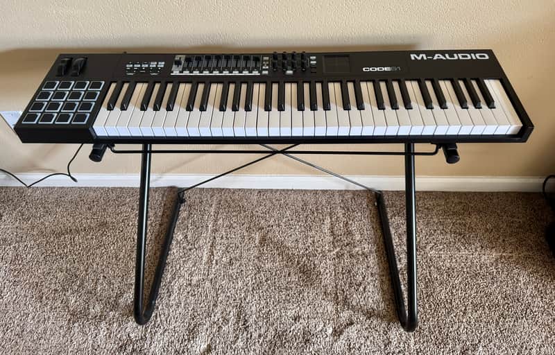 M-Audio Code 61 MIDI Keyboard Controller with Aftertouch and X/Y Pad image 1
