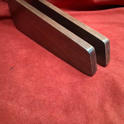 Yamaha S80 Synthesizer Replacement Wood End Panels - Solid Exotic African Sapele Wood image 5