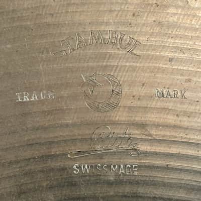 Paiste Stambul NiS 24" Thin Ride (2475g)-1957/58-RARE image 2