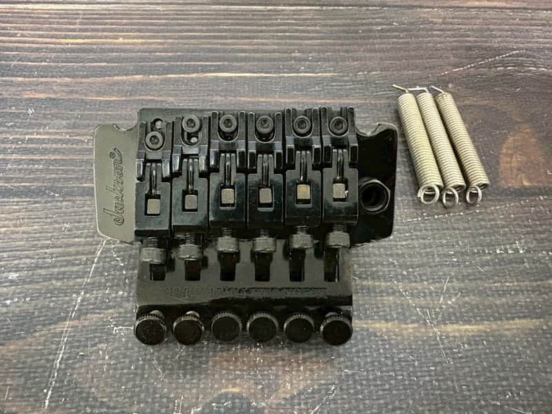 90s Jackson FLC-PRO TRS Floyd Rose License Tremolo Bridge Black TAKEUCHI image 1