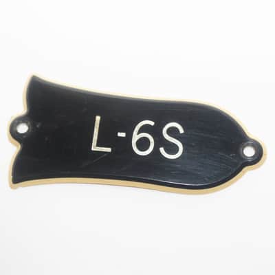 Rare Original 1980 Gibson L6-S Truss Rod Cover L-6S image 1