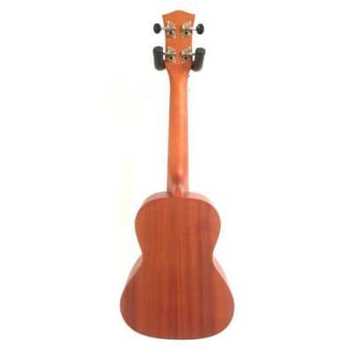PukanaLa Model PU-STT  "Summer" Tattoo Series Sapele Mahogany Tenor Ukulele image 2