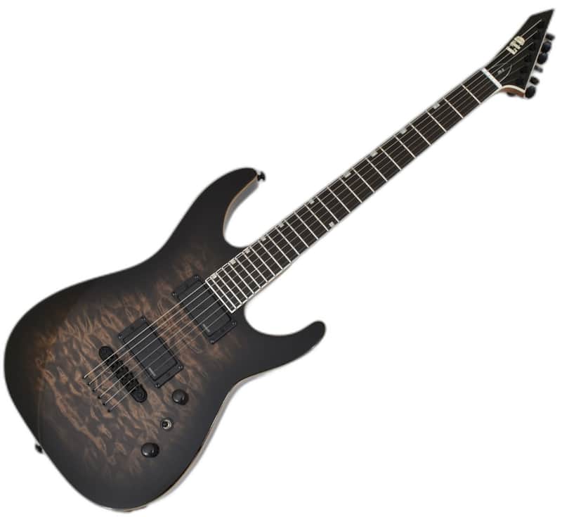ESP LTD JM-II Josh Middleton Guitar Black Shadow Burst B-Stock image 1