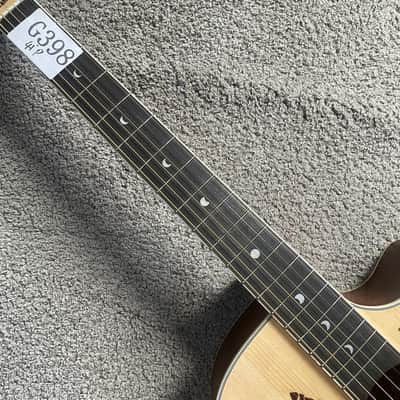 Luna 40 Inch Acoustic Guitar, Spruce Top, Mahogany Body, Pau Ferro Fingerboard image 4