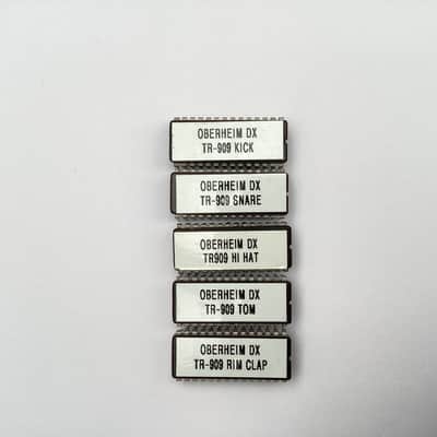 Custom Roland TR-909 Eprom Drumkit For The Oberheim DX.