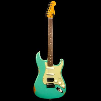 Fender Custom Shop Custom Deluxe Stratocaster - Seafoam Green Sparkle image 3