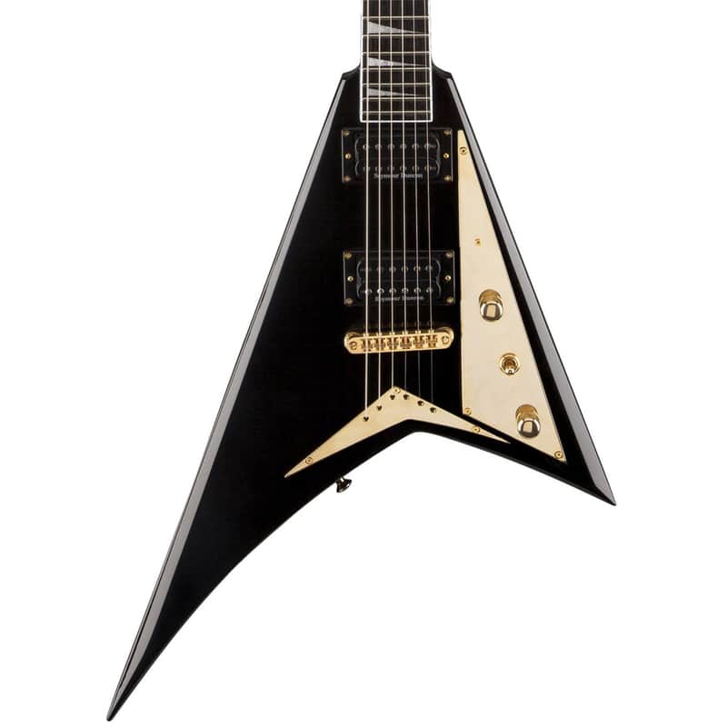 Jackson Pro Series Randy Rhoads V RRT-5 Guitar - Gloss Black image 1