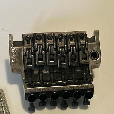 1990's Japan Ibanez RGR470 RG Series Cosmo Black Original Edge Floyd Rose Tremolo Bridge image 5