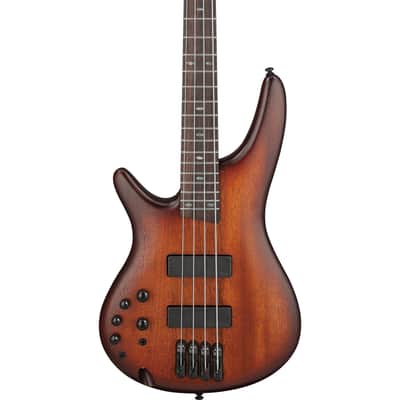 Ibanez Standard SR500AL-MHL Mahogany Brown Burst Low Gloss - 4-String Electric Bass image 3