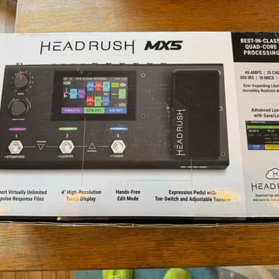 Barely Used! Headrush MX5 Amp Modeling Guitar Effect Processor - Black image 5