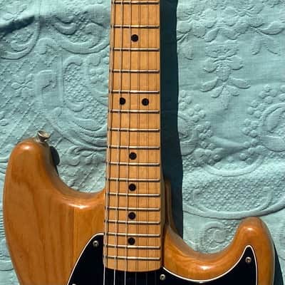 Fender Mustang 1978 - Natural - Near Mint - Maple Fingerboard image 8