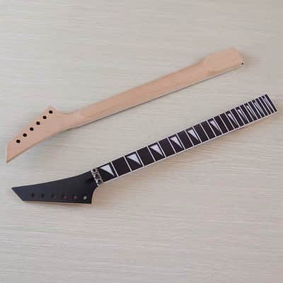 Maple Wood Guitar Neck, 24 Frets Rosewood Fingerboard, Locking Nut image 2