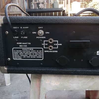 peavey amp head  standard 260H series  1980 black tolex image 9