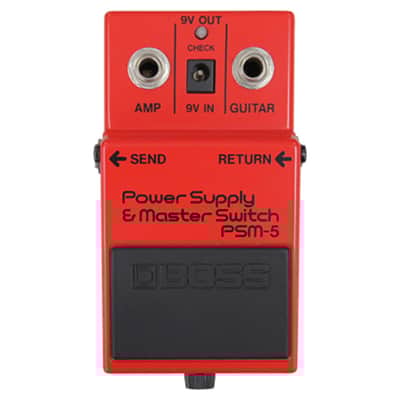 Boss PSM-5 Power Supply & Master Switch (1982 - 1983) | Reverb