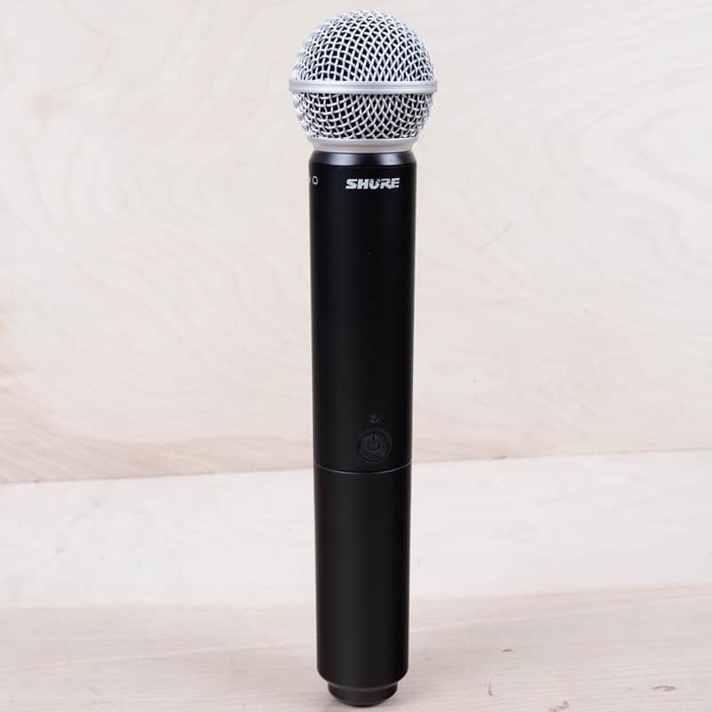 Shure BLX2/SM58 Handheld Wireless SM58 Microphone Transmitter, J11 Band (596-616 MHz) | Non-functioning | image 1