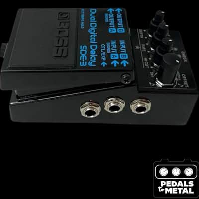 Boss SDE-3 Dual Digital Delay 2024 - Present - Black - X18533 image 6