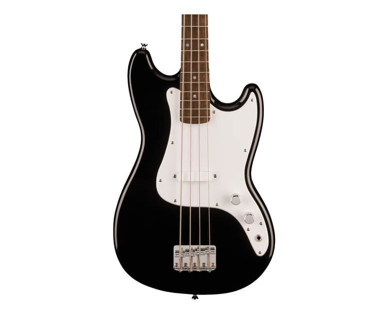Used Squier Sonic Bronco Bass - Black w/ Laurel FB image 1