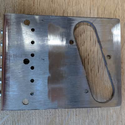 Hipshot Telecaster 6-Saddle Retrofit Bridge - 3-Hole Mount 2020s - Stainless Steel image 3