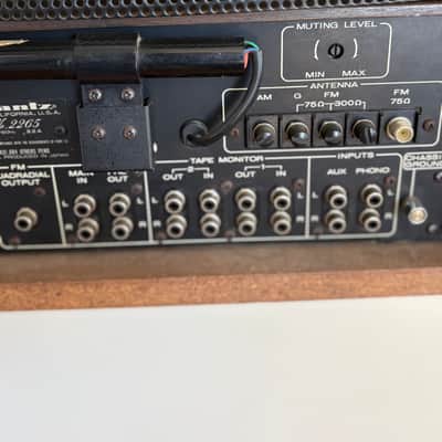 Marantz Model 2265 stereo receiver with wood case 1970’s image 11