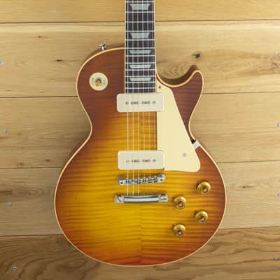 Gibson Custom M2M 1956 Les Paul Standard VOS Handpicked Top, Royal Tea Burst Top #14 64271 image 3