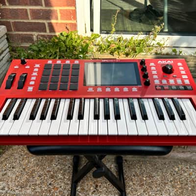 Akai MPC Key 37 Standalone Workstation Synthesizer 2024 - Present - Red image 2
