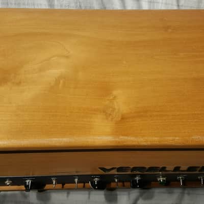 Verellen BV #3  (3rd amp made) Natural Wood 50 Watt Bass Guitar Amp image 5