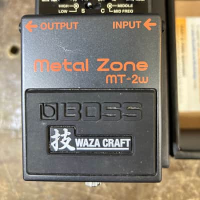 Boss MT-2W Metal Zone Waza Craft 2018 - Present - Black image 1