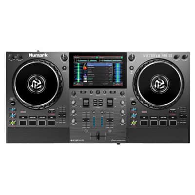 Numark MIXSTREAM PRO GO Battery Powered Standalone Streaming DJ Controller image 1