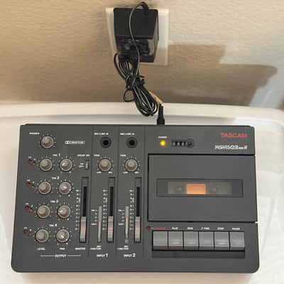 TASCAM Porta 03 mkII Ministudio 4-Track Cassette Recorder | Reverb