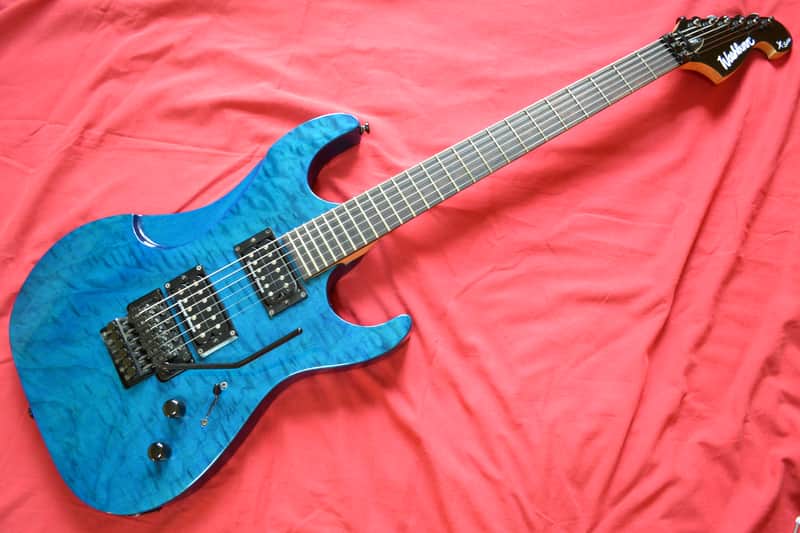 Washburn X40 Pro QTBL 2008 (Seymour Duncan + Original FR) | Reverb
