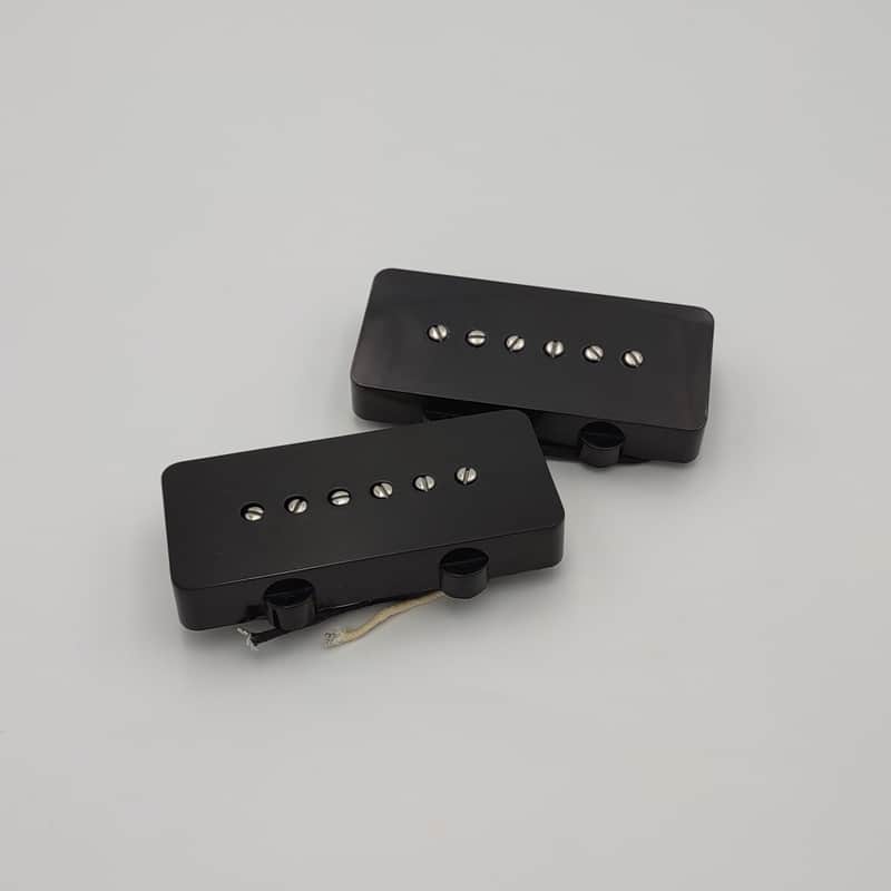 P90 Jazzmaster Pickup Set, Black image 1