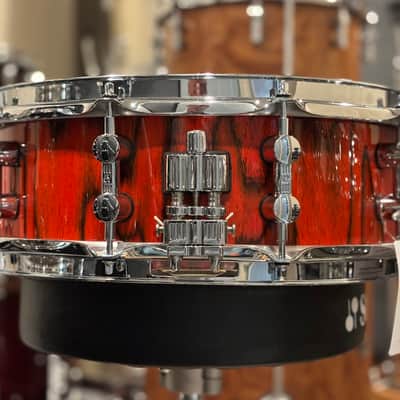 Sonor Prolite 14X5 Fire Red Snare Drum image 4