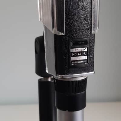 Sennheiser MD 441U Supercardioid Dynamic Microphone 1971 - Present - Black image 10