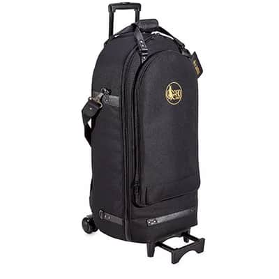 52-WBFSK Gard Euphonium (Besson) Wheelie, Synthetic with Leather trim image 6