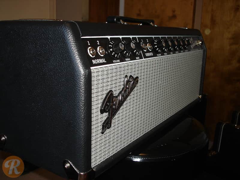 Fender '65 Deluxe Reverb-Amp 2-Channel 22-Watt Guitar Amp Head 2014 - 2016 image 4
