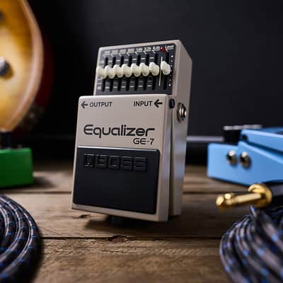 BOSS Equalizer Pedal GE-7 in Excellent Condition image 9