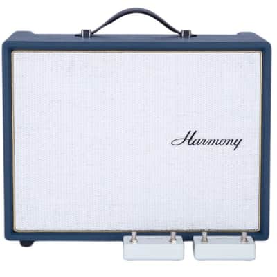 Harmony Series 6 Model H605 5-Watt All-Tube 1x8" Guitar Combo w/ Reverb - Blue Tolex image 1