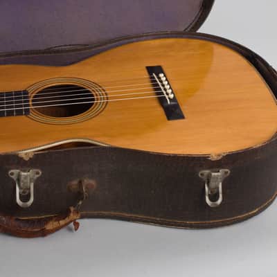 C. F. Martin  0-28 Flat Top Acoustic Guitar (1921), ser. #16299, original black chipboard case. image 17