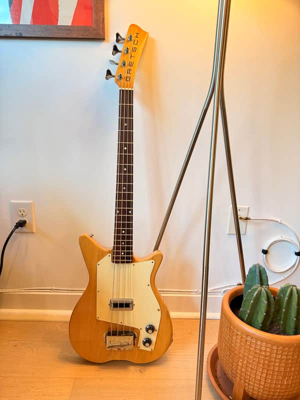 Gretsch TK-300 Vintage Short-Scale Bass 1978-1981 Natural image 1