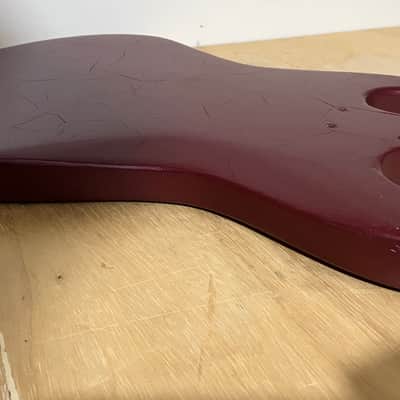 1960s 70s Teisco Zenta Top Twenty Electric Guitar Body Japan Resprayed Kawai image 13