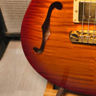 PRS Hollowbody II 2003 Dark Cherry Sunburst for sale or Trade image 9
