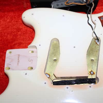 1965 Fender Mustang - Olympic White - Original - OHSC image 17