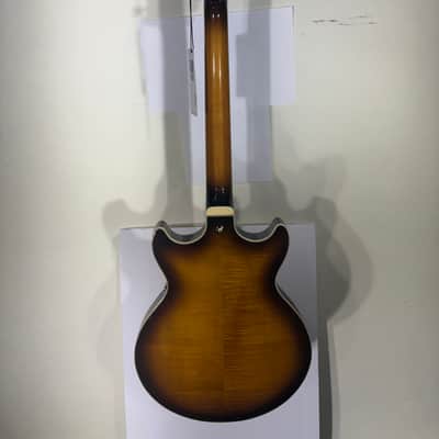 Ibanez AM153FM-ATT Artstar Semi-Hollow Electric Guitar - Antique Tobacco Burst - In-House Adjusted - Includes Free Hardshell Case image 6